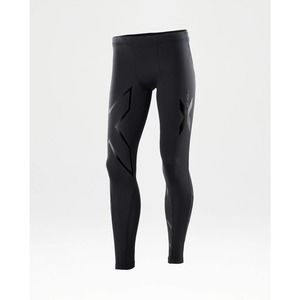 2XU Boys Kids Youth Compression Activewear Tights Pants in Black/Black